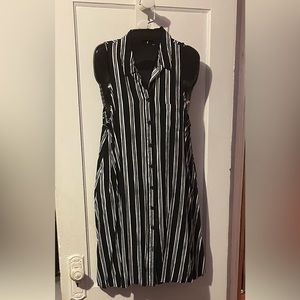 Banana Republic Sleeveless Shirt Dress